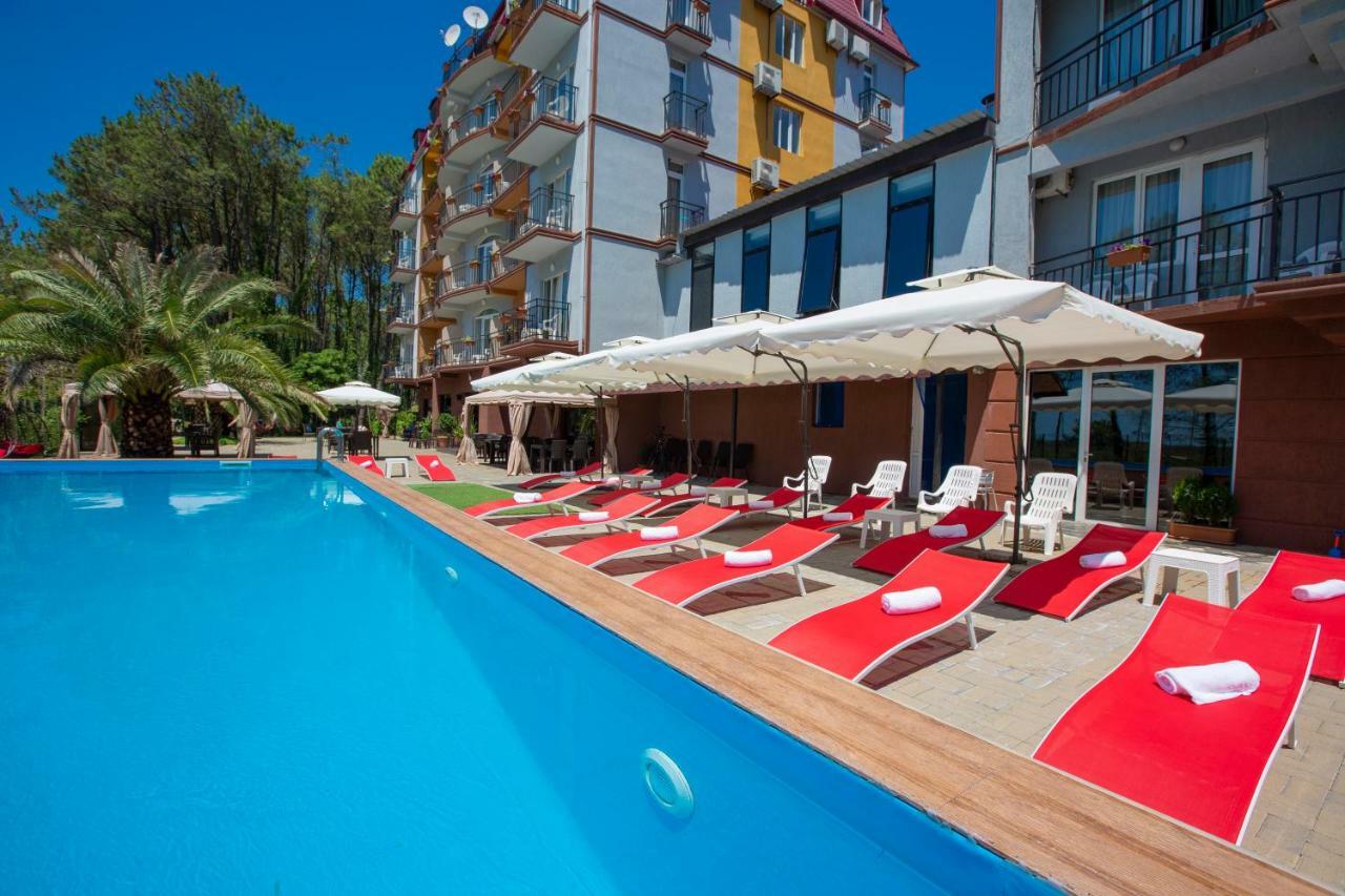 Iveria Elli Hotel Sjekhvetili Eksteriør bilde