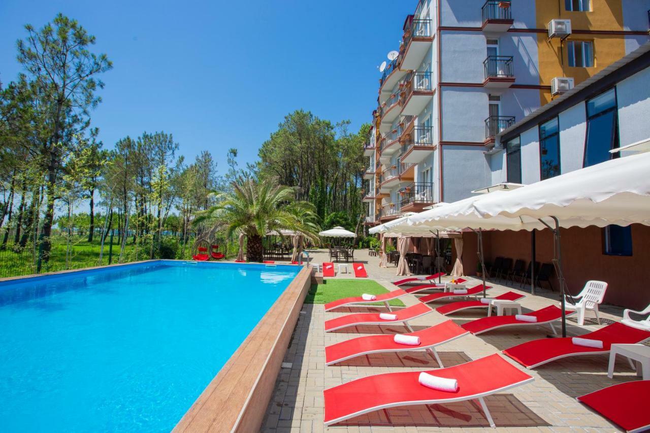 Iveria Elli Hotel Sjekhvetili Eksteriør bilde