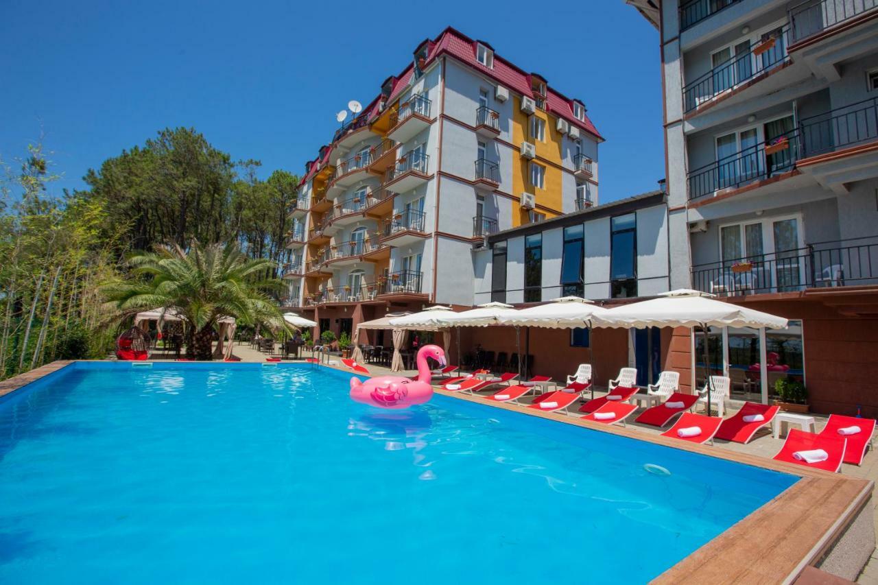Iveria Elli Hotel Sjekhvetili Eksteriør bilde